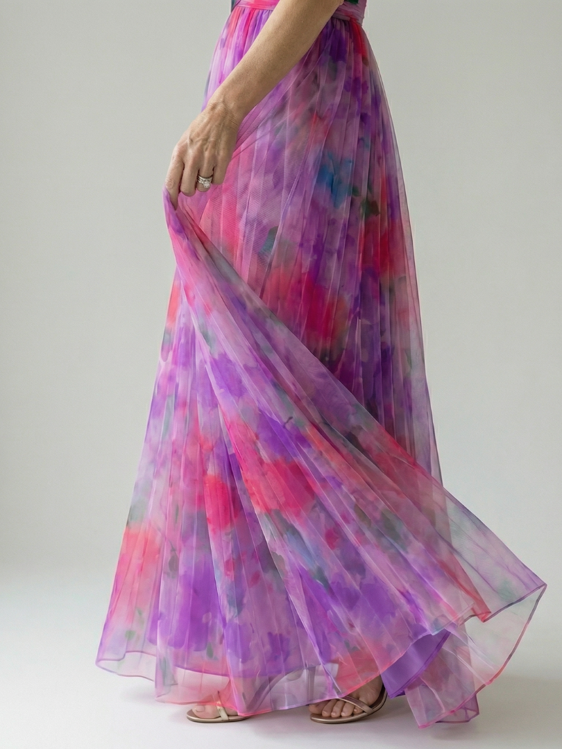 Irene | Vestido maxi cruzado