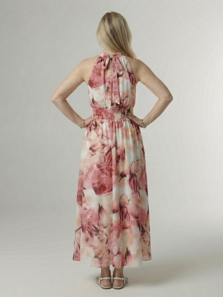 Martina | Vestido midi halter