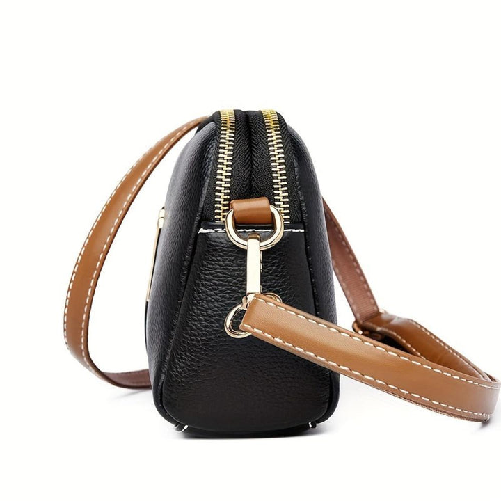 Bolso bandolera Mila con patrón de grabado