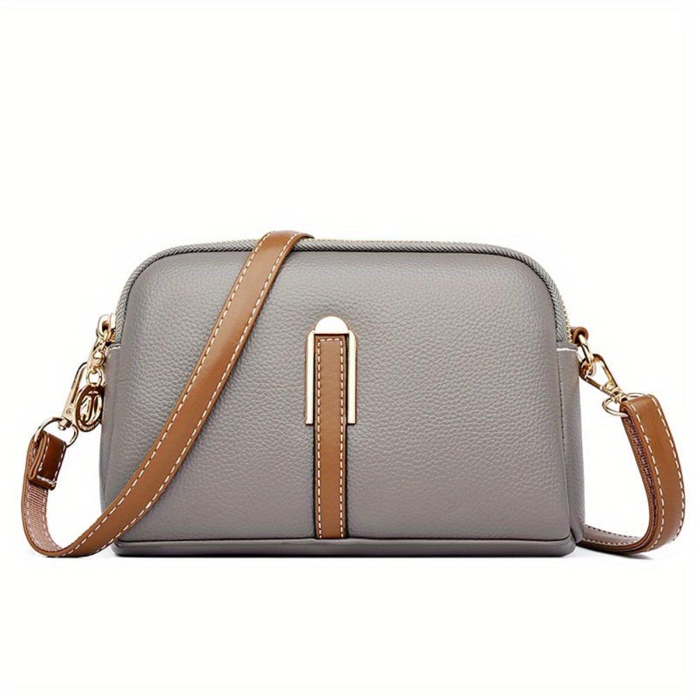 Bolso bandolera Mila con patrón de grabado