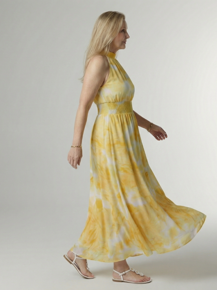 Martina | Vestido midi halter