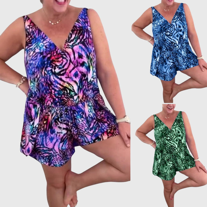 Brisa | Vestido de Baño con Escote en V