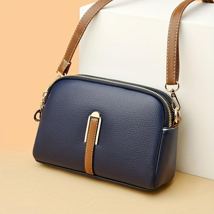 Bolso bandolera Mila con patrón de grabado