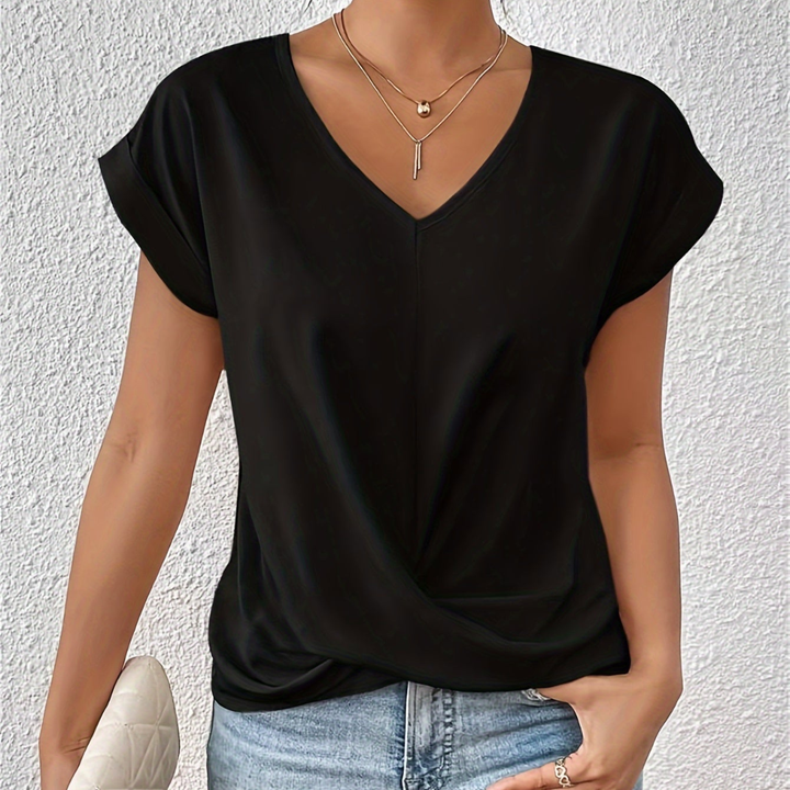 Isabella | Blusa Suelta con Cuello en V