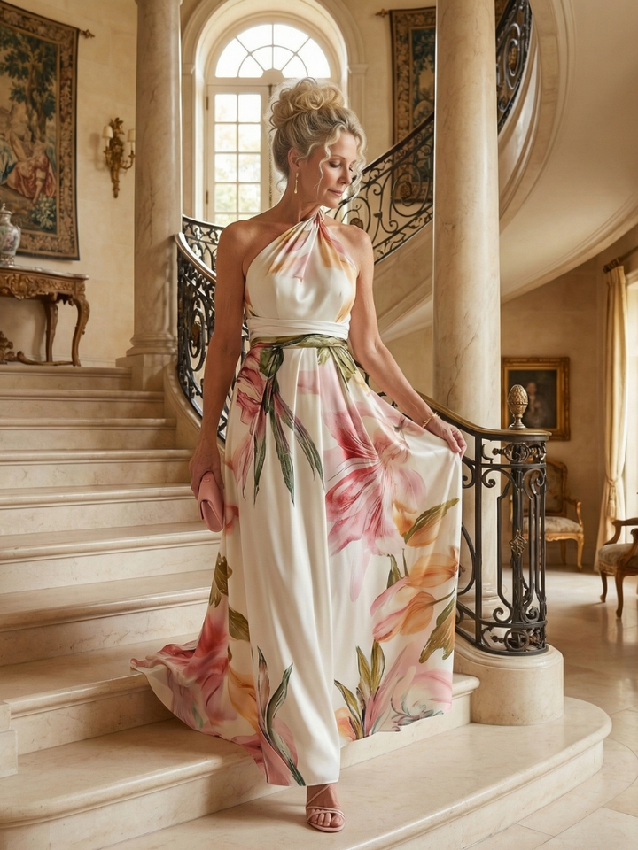 Emilia | Vestido maxi floral