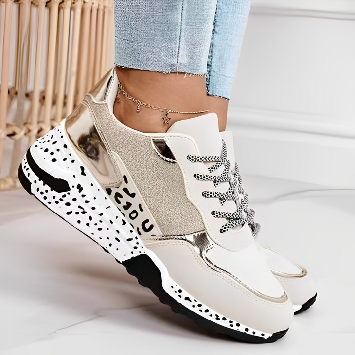 Consuelo | Zapatillas ortopédicas con cordones y suela gruesa