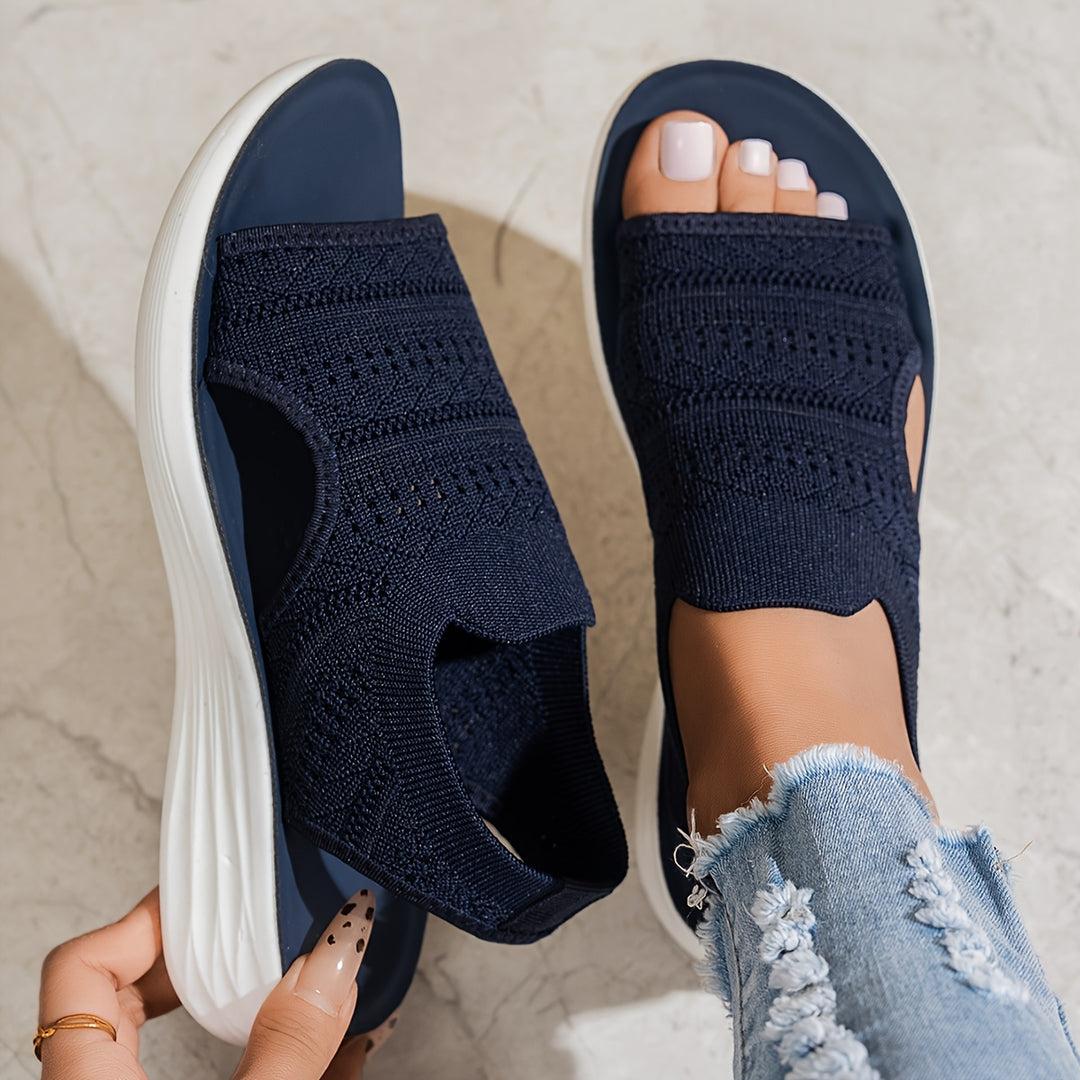 Sofía | Sandalias Ortopédicas de Punto con Suela Amortiguada