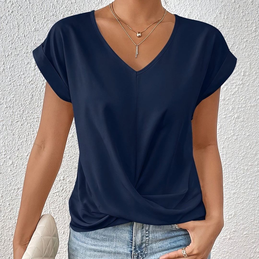 Isabella | Blusa Suelta con Cuello en V