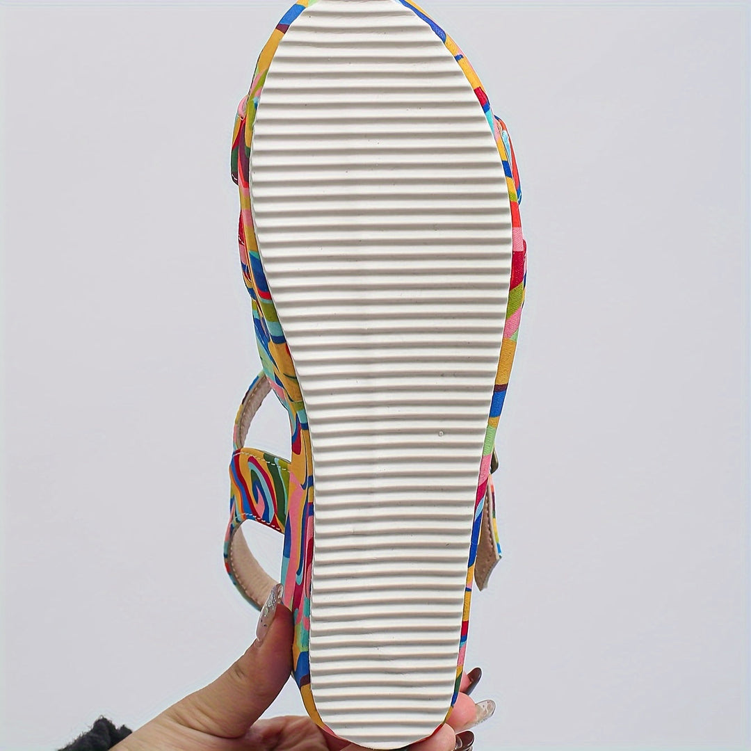 Selora | Sandalias de Plataforma con Tira en el Tobillo