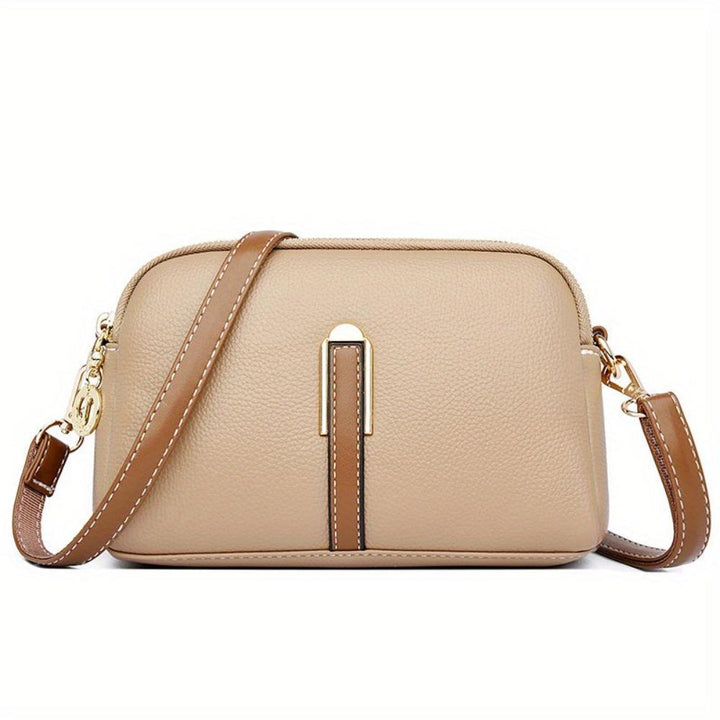 Bolso bandolera Mila con patrón de grabado