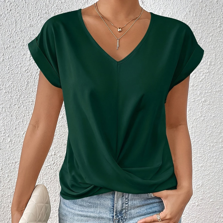 Isabella | Blusa Suelta con Cuello en V