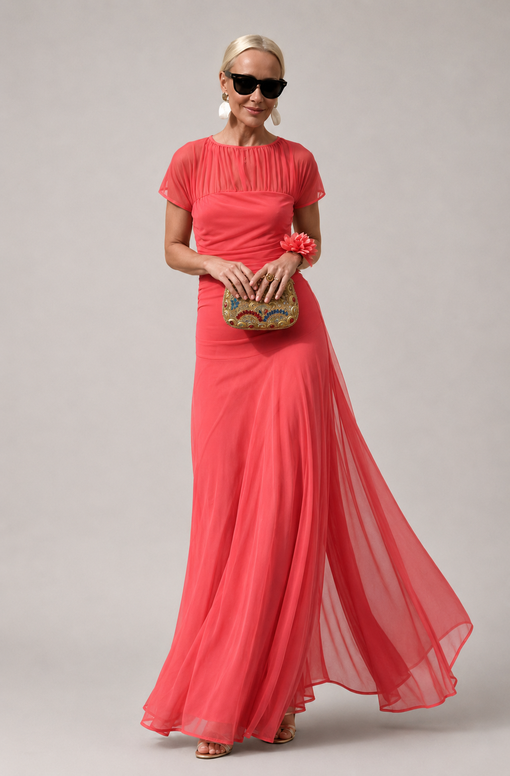 Lauren | Vestido de Gasa Elegante y Ligero