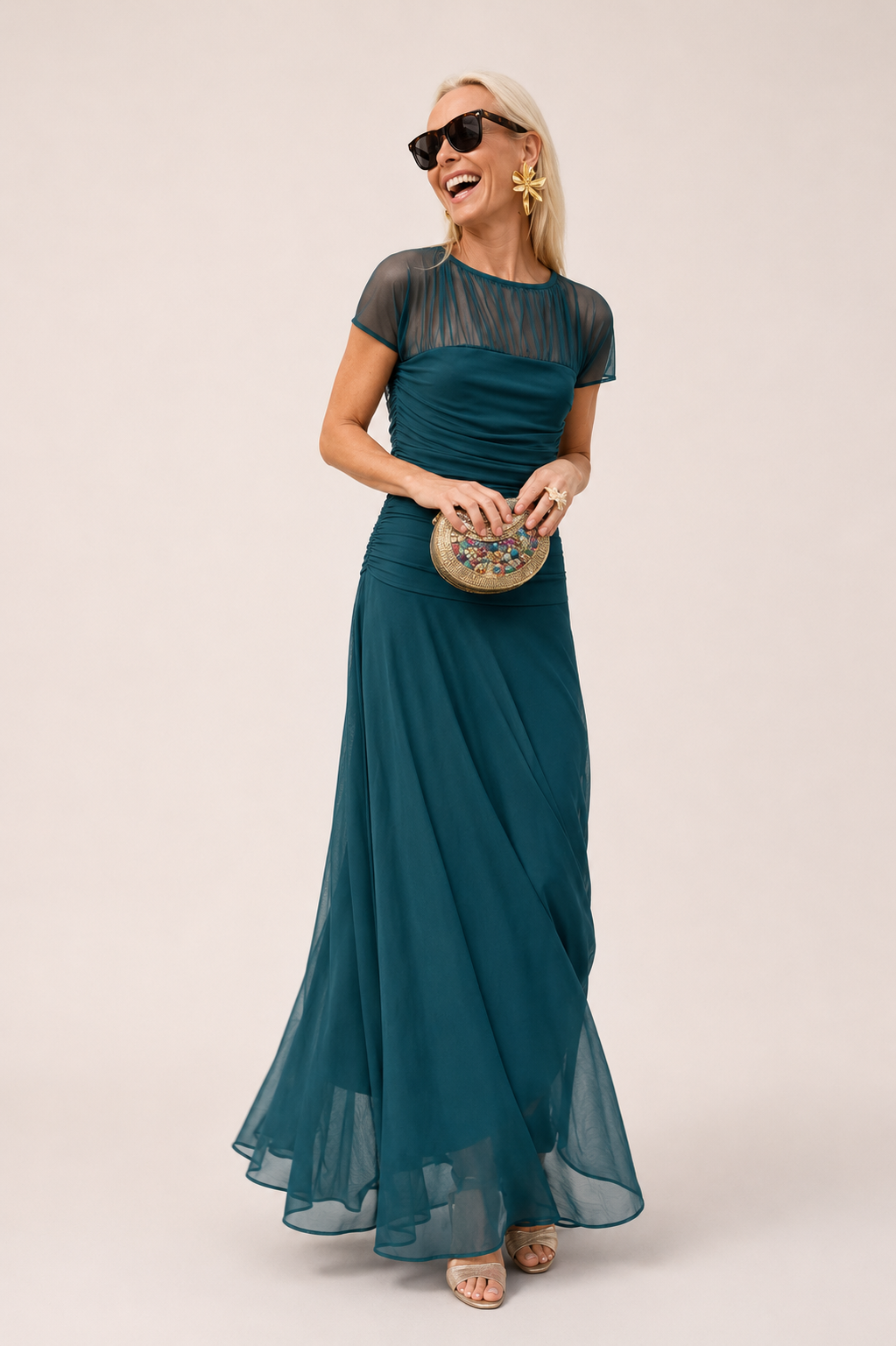 Lauren | Vestido de Gasa Elegante y Ligero