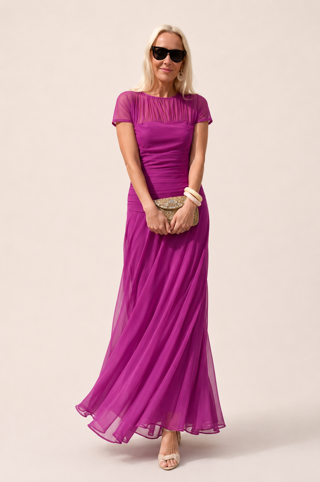 Lauren | Vestido de Gasa Elegante y Ligero