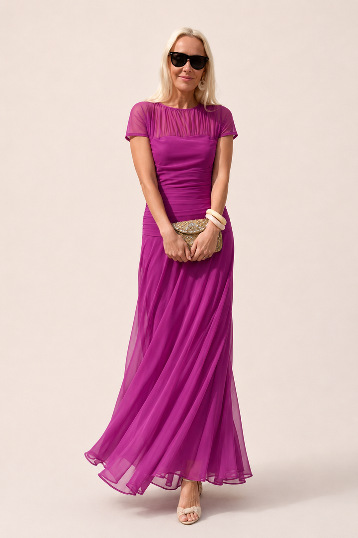 Lauren | Vestido de Gasa Elegante y Ligero