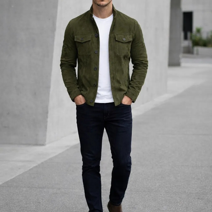 OLTRANO | CHAQUETA DE ANTE