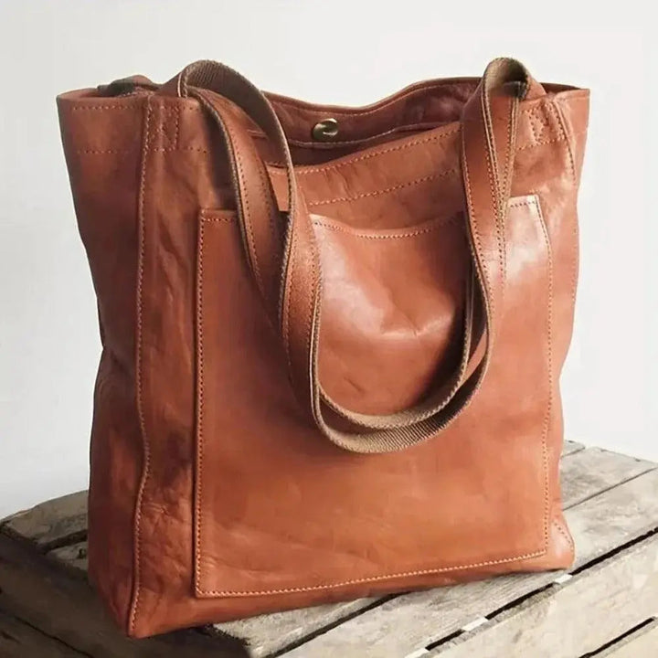 La Elegancia Contemporánea de Lorena | Bolso de Cuero Estiloso