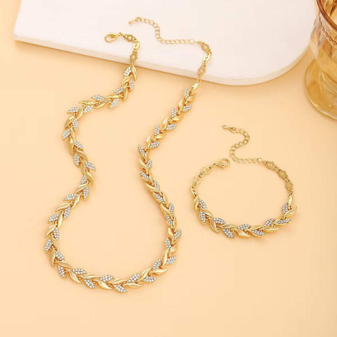 Aurora | Conjunto Artesanal de Collar y Pulsera
