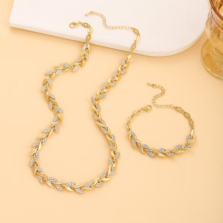 Aurora | Conjunto Artesanal de Collar y Pulsera