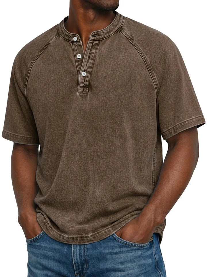 Álvaro™| Camisa vintage de hombre con botones
