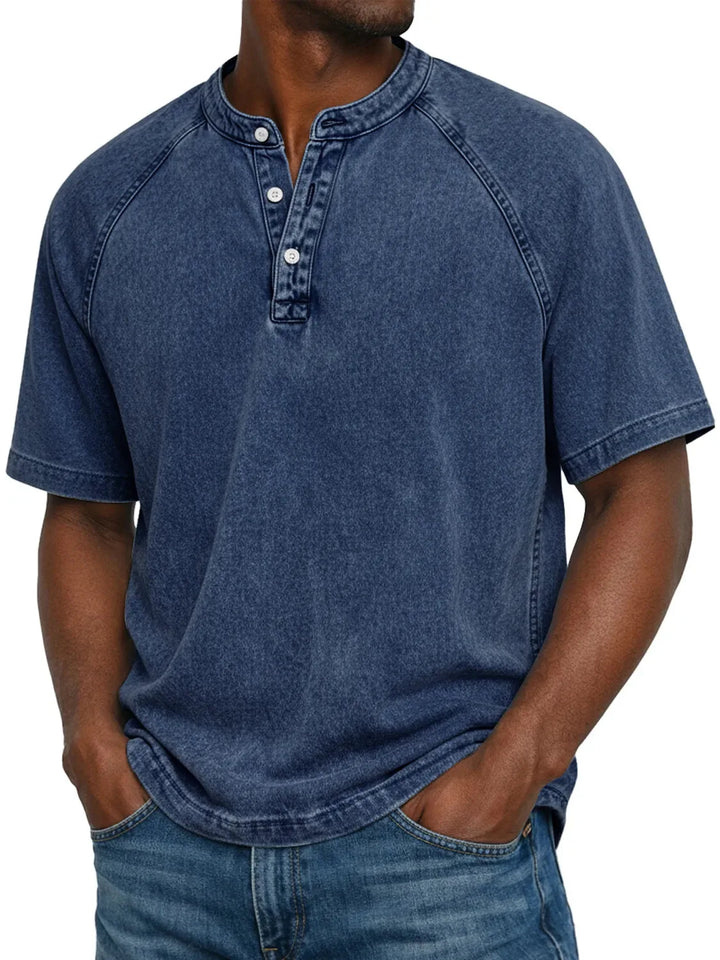 Álvaro™| Camisa vintage de hombre con botones