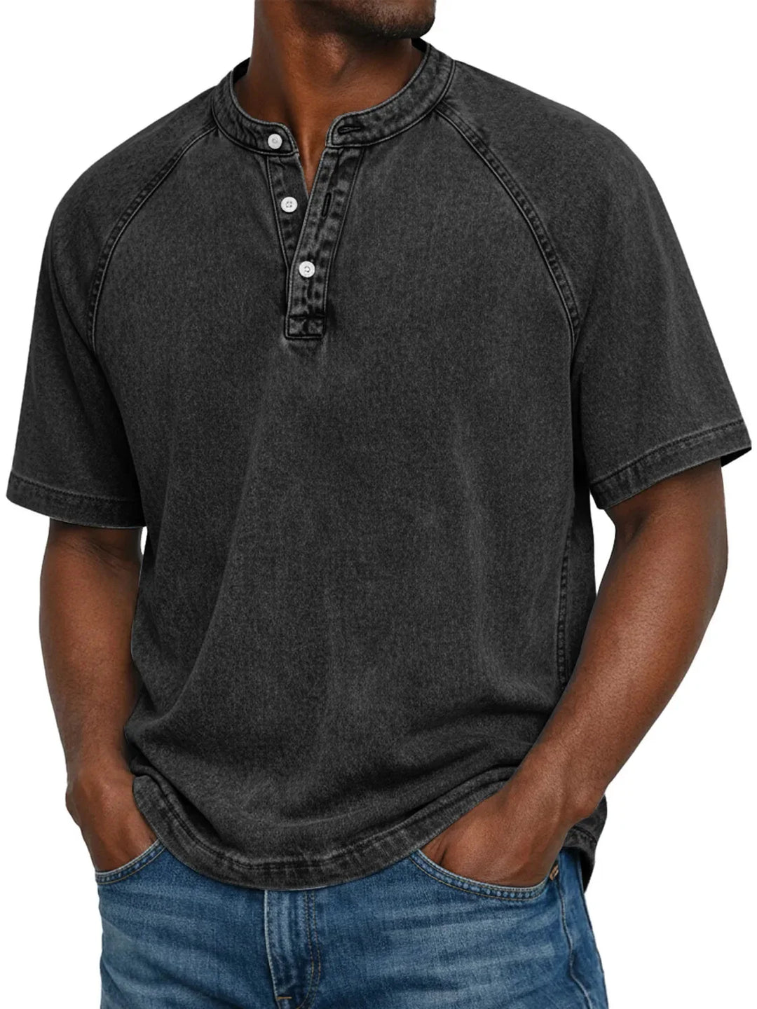 Álvaro™| Camisa vintage de hombre con botones