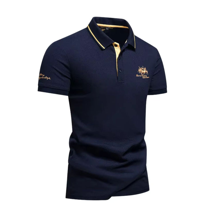 JOSEPH | Polo clásico de algodón con bordado exclusivo
