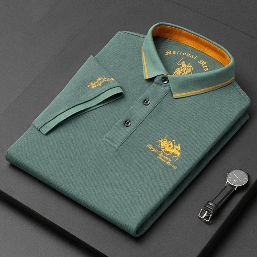 JOSEPH | Polo clásico de algodón con bordado exclusivo