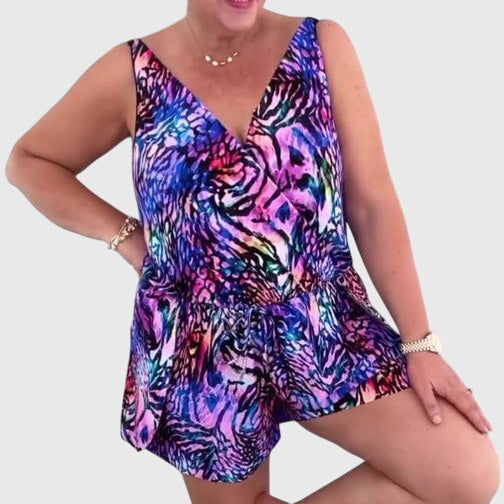 Brisa | Vestido de Baño con Escote en V